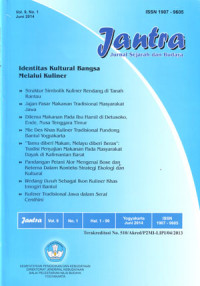 Image of Jantra: Jurnal sejarah dan budaya vol. 9 no. 1 desember 2014