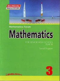Image of Mathematics For Senior High School Year XII Social Program