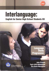 Image of Interlanguage: English for senior high school students XII.
Language study programme