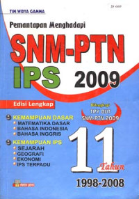 Image of Pemantapan menghadapi SNM-PTN IPS 2009
Edisi Lengkap