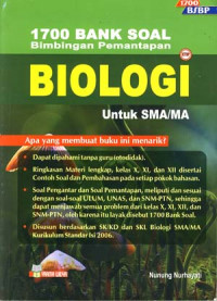Image of 1700 Bank Soal Bimbingan Pemantapan Biologi SMA