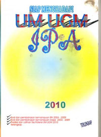 Image of Siap Menghadapi UM UGM IPA 2010