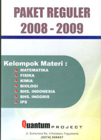 Image of Paket Reguler 2008 - 2009