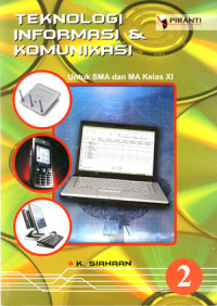 Image of Teknologi Informasi dan Kmunikasi Jilid 2 SMA dan MA Kelas XI