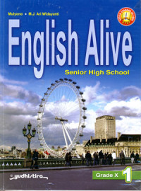 Image of English Alive 1 : Senior High School Grade X