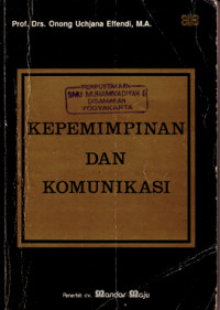 Image of Kepemimpinan dan Komunikasi (1992)