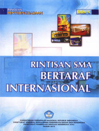 Image of Panduan penyelenggaraan rintisan SMA bertaraf internasional