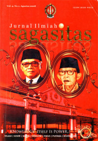 Image of Jurnal ilmiah sagasitas 
vol.4 No. 1 Agustus