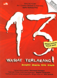 Image of 13 Wasiat Terlarang: Dahsyat dengan otak Kanan