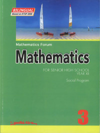 Image of Mathematics: For Senior High School Year XII Social Program
