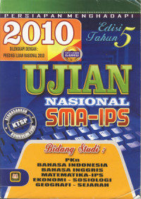 Image of Persiapan Menghadapi Ujian Nasional SMA-IPS 2010