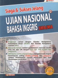 Image of Siaga Jelang Ujian Nasional Bahasa Inggris SMA/MA