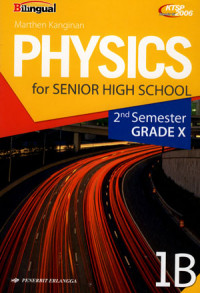 Image of Physics 1 B: For senior high school 2nd semester grade X