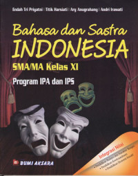 Image of Bahasa dan Sastra Indonesia kelas XI