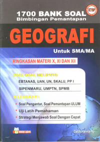 Image of 1700 Bank Soal Bimbingan Pemantapan Geografi untuk SMA/MA