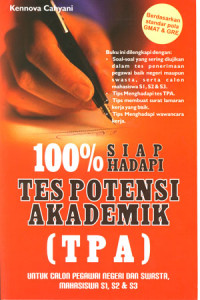 Image of 100% Siap Hadapi Tes Potensi Akademik ( TPA )