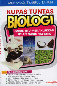 Image of Kupas tuntas Biologi jurus jitu menakhlukkan ujian nasional SMA