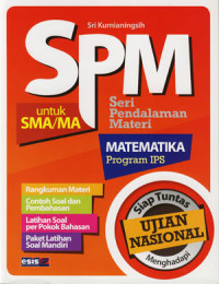 Image of Seri Pendalaman Materi Matematika Program IPS Untuk SMA / MA