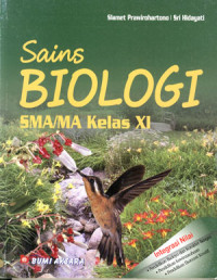 Image of Sains Biologi SMA/MA Kelas XI