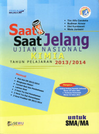 Image of Saat-saat jelang ujian nasional kimia untuk SMA/MA 2013/2014