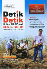 Image of Detik-detik UN bahasa inggris 2013/2014