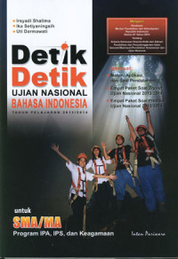 Image of Detik-detik UN bahasa indonesia 2013/2014