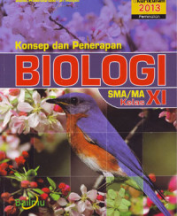 Image of Konsep dan Penerapan Biologi SMA/MA kelas XI