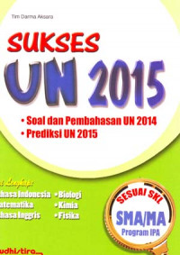 Image of Sukses UN 2015 SMA/MA Program IPA
