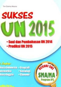 Image of Sukses UN 2015 SMA/MA Program IPS