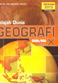 Image of Jelajah Dunia Geografi SMA/MA Kelas X