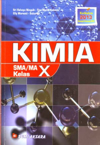 Image of Kimia SMA/MA Kelas X Kurikulum 2013 Kelompok Peminatan MIPA