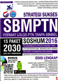 Image of Strategi Sukses SBMPTN Soshum
