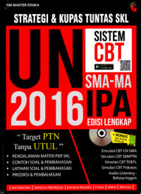 Image of Strategi & Kupas Tuntas UN SMA/MA IPA 2016 Sistem CBT