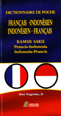 Image of Dictionnaire de porche: Francais-Indonesien, Indonesien-Francais