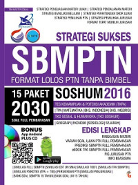Image of Strategi Sukses SBMPTN Format Lolos PTN Tanpa Bimbel SOSHUM 2017