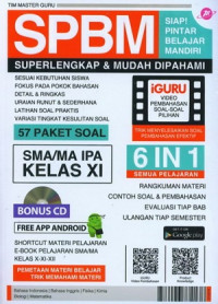 Image of SPBM (Siap Pintar Belajar Mandiri) SMA/MA Kelas XI IPA