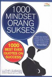 Image of Seribu Mindset Orang Sukses