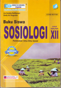 Image of Buku Siswa Sosiologi untuk SMA/MA XII
