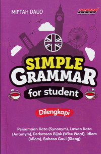Image of Simple grammer for student