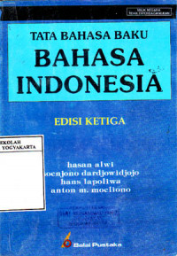 Image of Tata Bahasa Baku Bahasa Indonesia (2000)