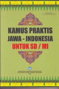 Image of Kamus Praktis Jawa - Indonesia Untuk SD/MI