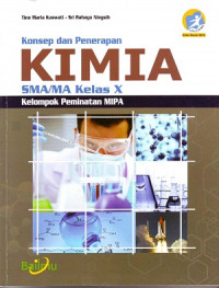 Image of Konsep dan Penerapan Kimia SMA/MA Kelas X