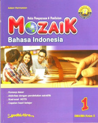 Image of Buku Pengayaan dan Penilaian: Mozaik Bahasa Indonesia X