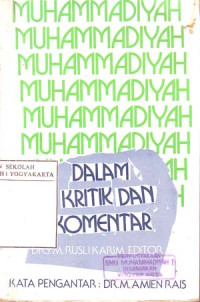 Image of Muhammadiyah dalam Kritik dan Komentar (1986)