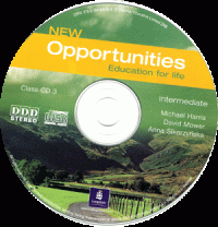 Image of New Opportunities : Education for Life Intermediate Class CD 3