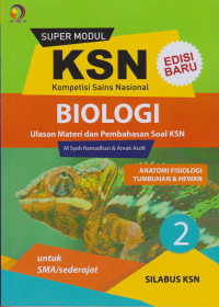 Image of Super Modul KSN SMA Biologi Anatomi Fisiologi Tumbuhan dan Hewan
