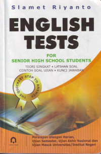 Image of English Tests : For Senior High School Students (2005)