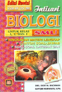 Image of Intisari Biologi Untuk Kelas 1, 2 dan 3 SMU : Ringkasan Materi Lengkap (2004)