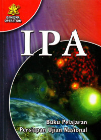 Image of Buku Pelajaran 3 IPA Persiapan Ujian Nasional (2005)