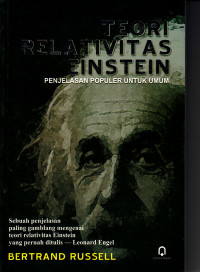 Image of Teori Relativitas Einstein : Pejelasan Populer untuk Umum (2006)